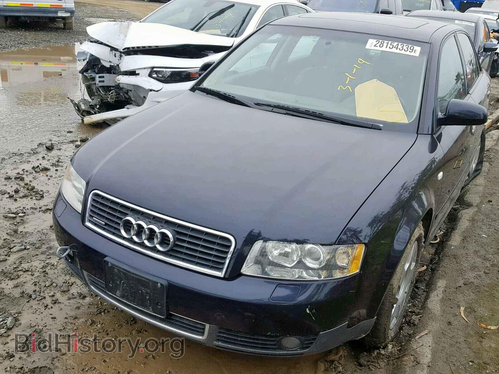 2002 AUDI A4 - VIN: WAULC68E52A293640 - Фото 2