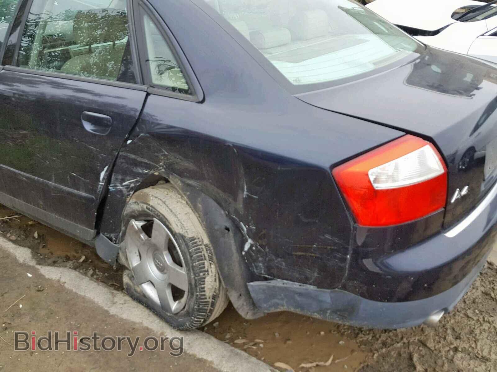 2002 AUDI A4 - VIN: WAULC68E52A293640 - Фото 9