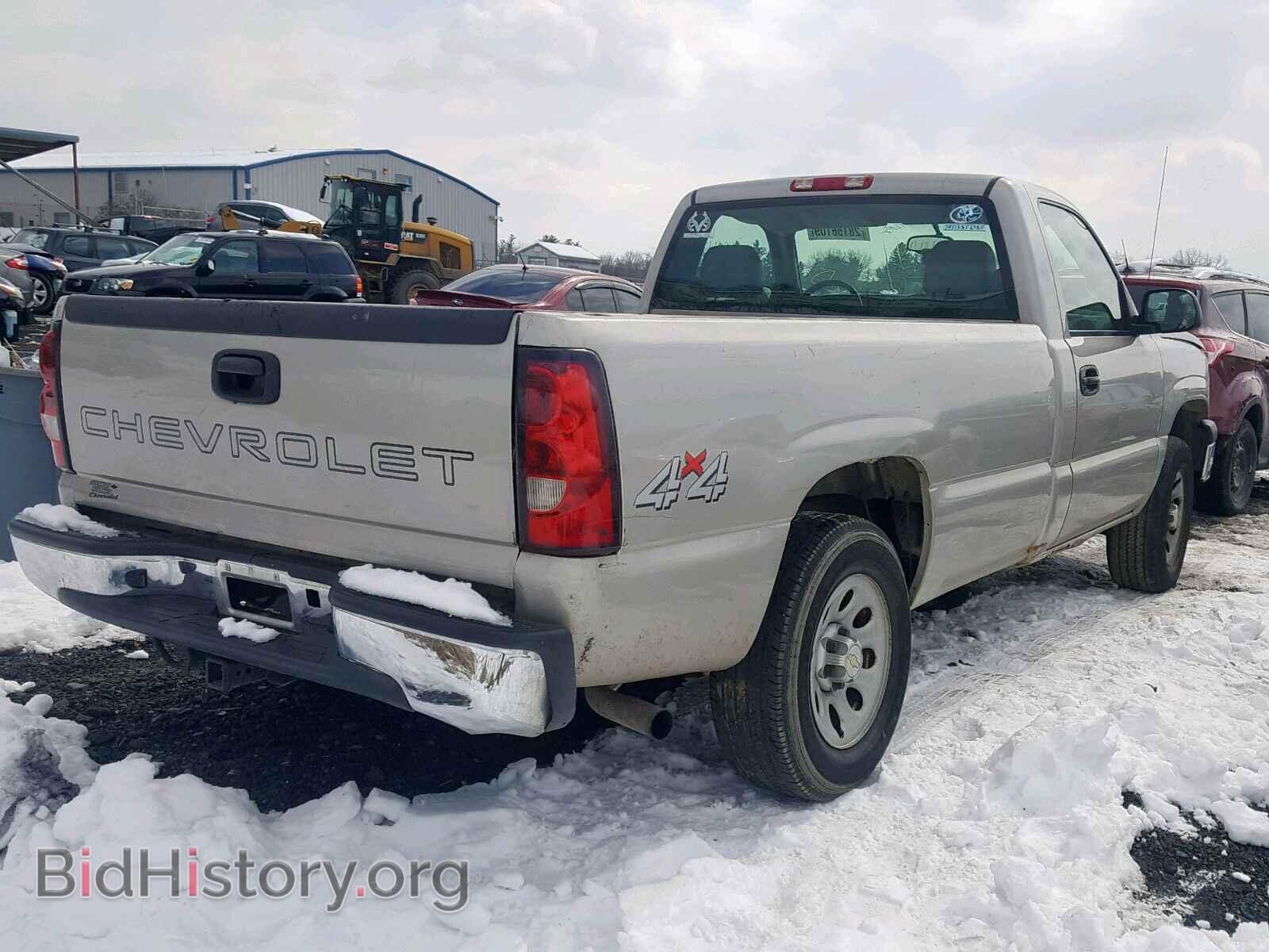 2007 CHEVROLET SILVERADO - VIN: 1GCEK14V77E155220 - Фото 4