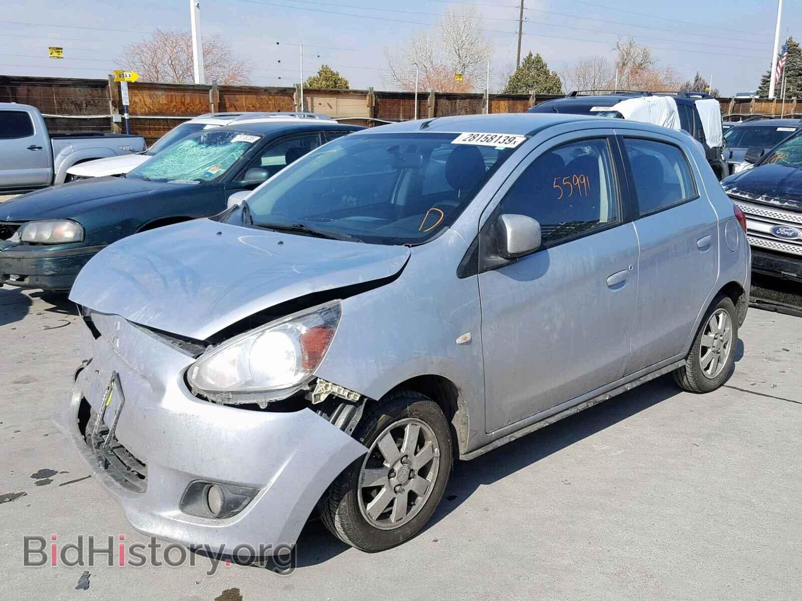 2014 MITSUBISHI MIRAGE - VIN: ML32A4HJ3EH021611 - Фото 2