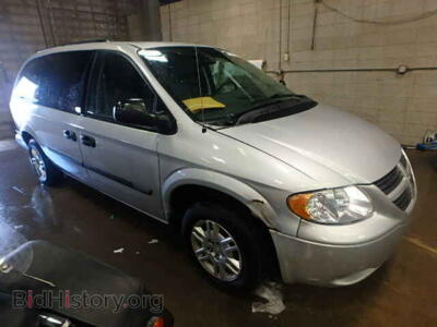2007 Dodge CARAVAN Grand Cara, silver — VIN 1D4GP24R77B210837, Copart