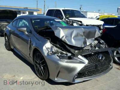 2016 Lexus RC RC 200t, silver — VIN JTHHA5BCXG5000989, Copart