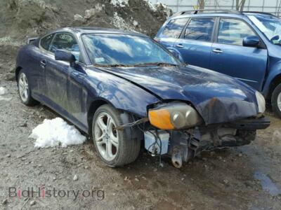 2004 Hyundai TIBURON, blue — VIN KMHHN65F94U132835, Copart