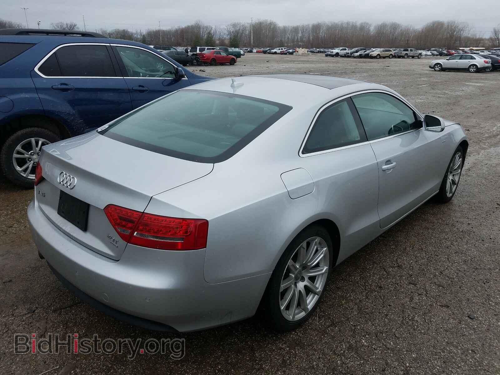 2012 AUDI A5 - VIN: WAULFAFR0CA013432 - Фото 4