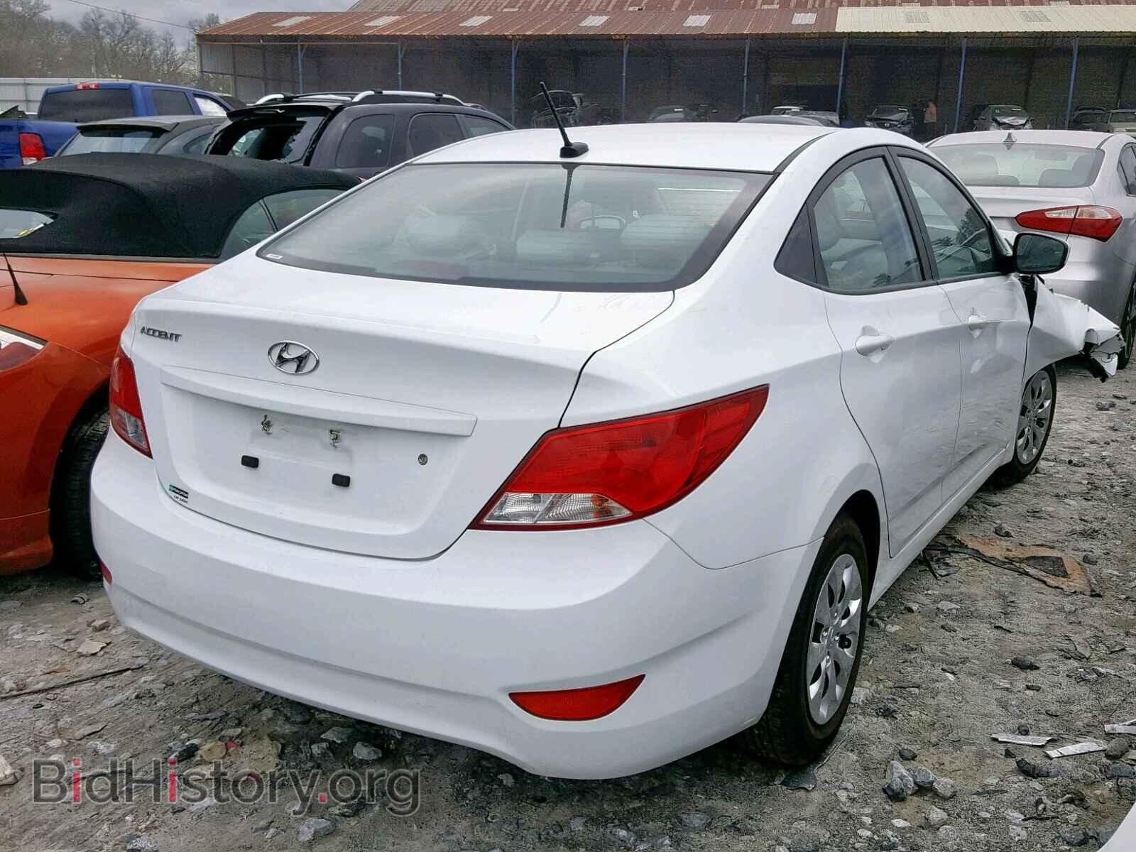 2017 HYUNDAI ACCENT - VIN: KMHCT4AE3HU203986 - Фото 4