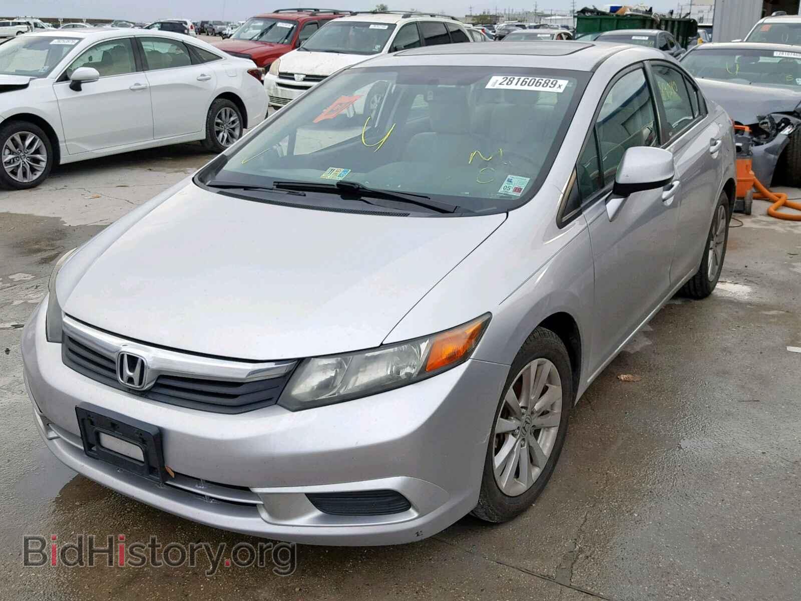 2012 HONDA CIVIC - VIN: 19XFB2F83CE316632 - Фото 2
