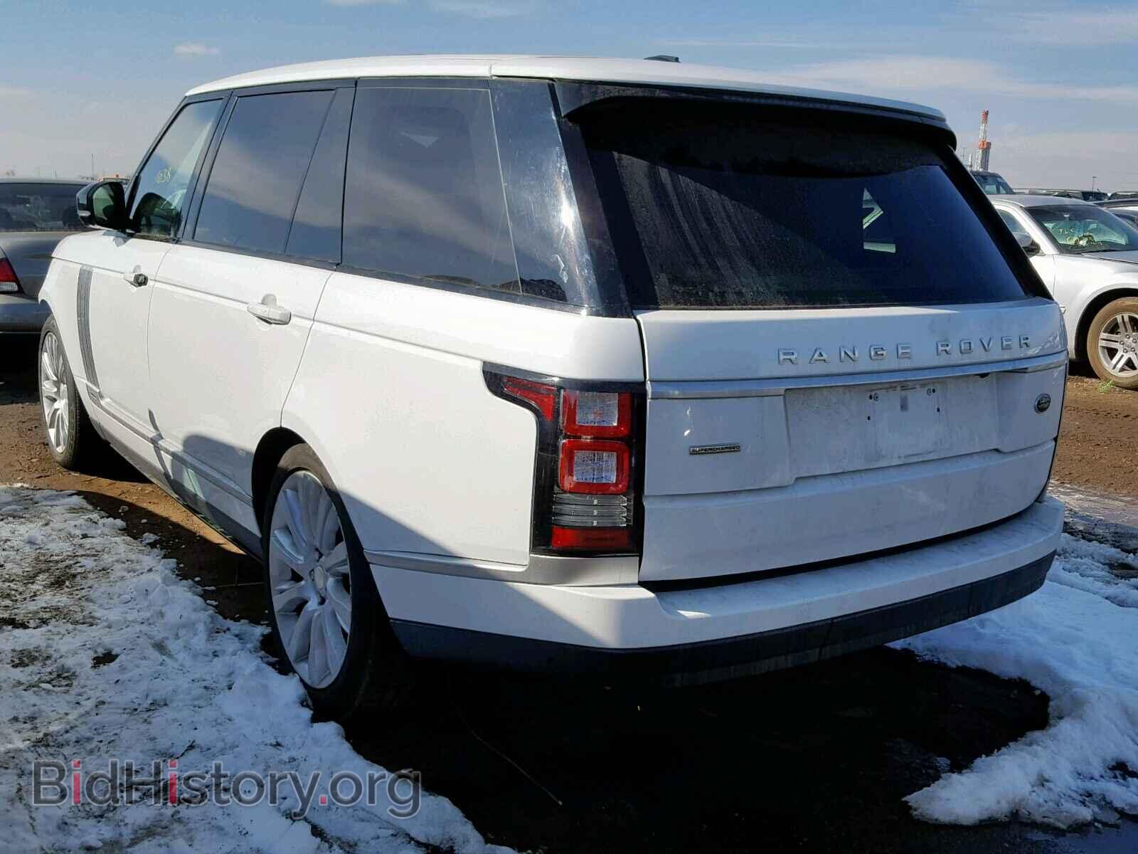2014 LAND ROVER RANGE ROVE - VIN: SALGS3TF8EA195544 - Photo 3