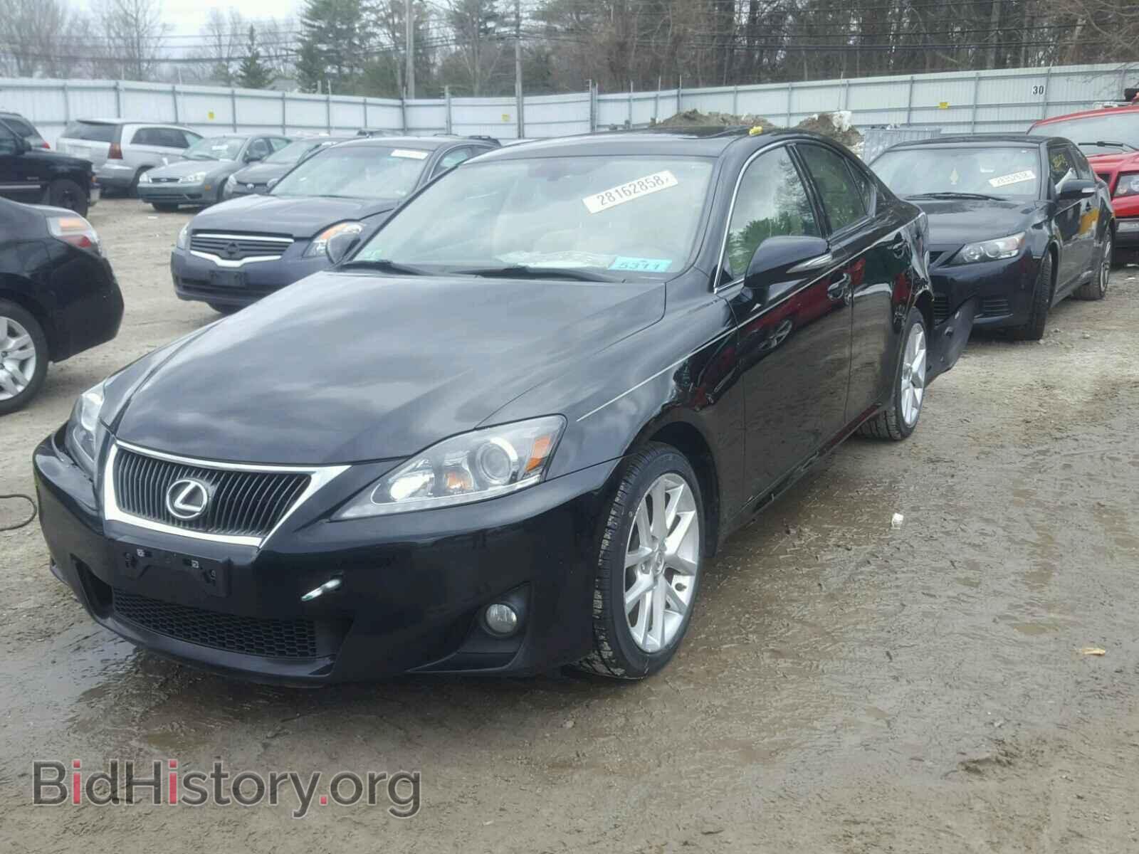 2012 LEXUS IS250 - VIN: JTHCF5C29C2035942 - Фото 2