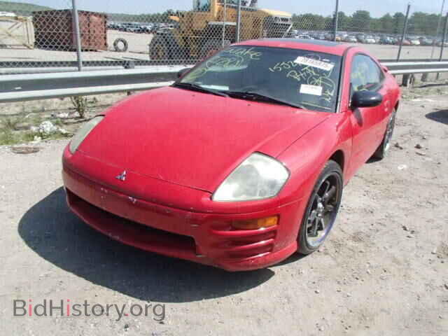 2002 MITSUBISHI ECLIPSE - VIN: 4A3AC44G22E061461 - Фото 2