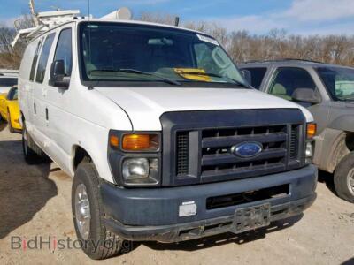 2010 Ford ECONOLINE, white — VIN 1FTNE2EL4ADA09915, Copart