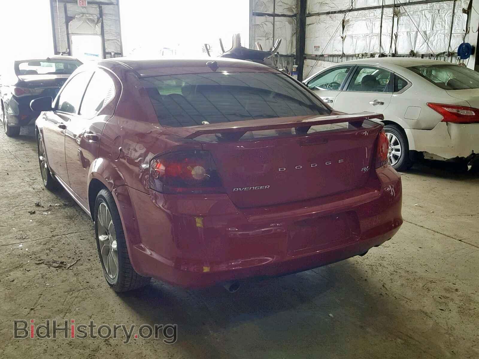 2013 DODGE AVENGER - VIN: 1C3CDZBG7DN502579 - Фото 3