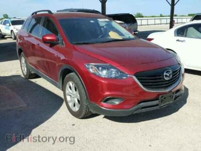 2014 Mazda CX-9 CX-9 Touri, красный — VIN JM3TB2CA7E0432493, Copart