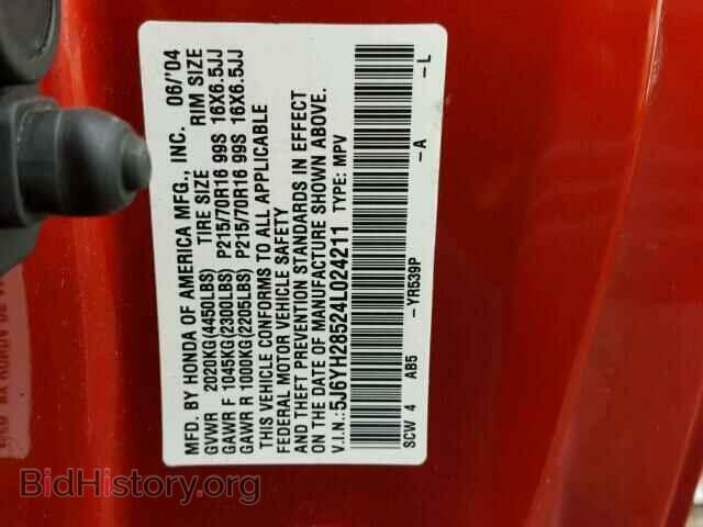 2004 HONDA ELEMENT - VIN: 5J6YH28524L024211 - Photo 10