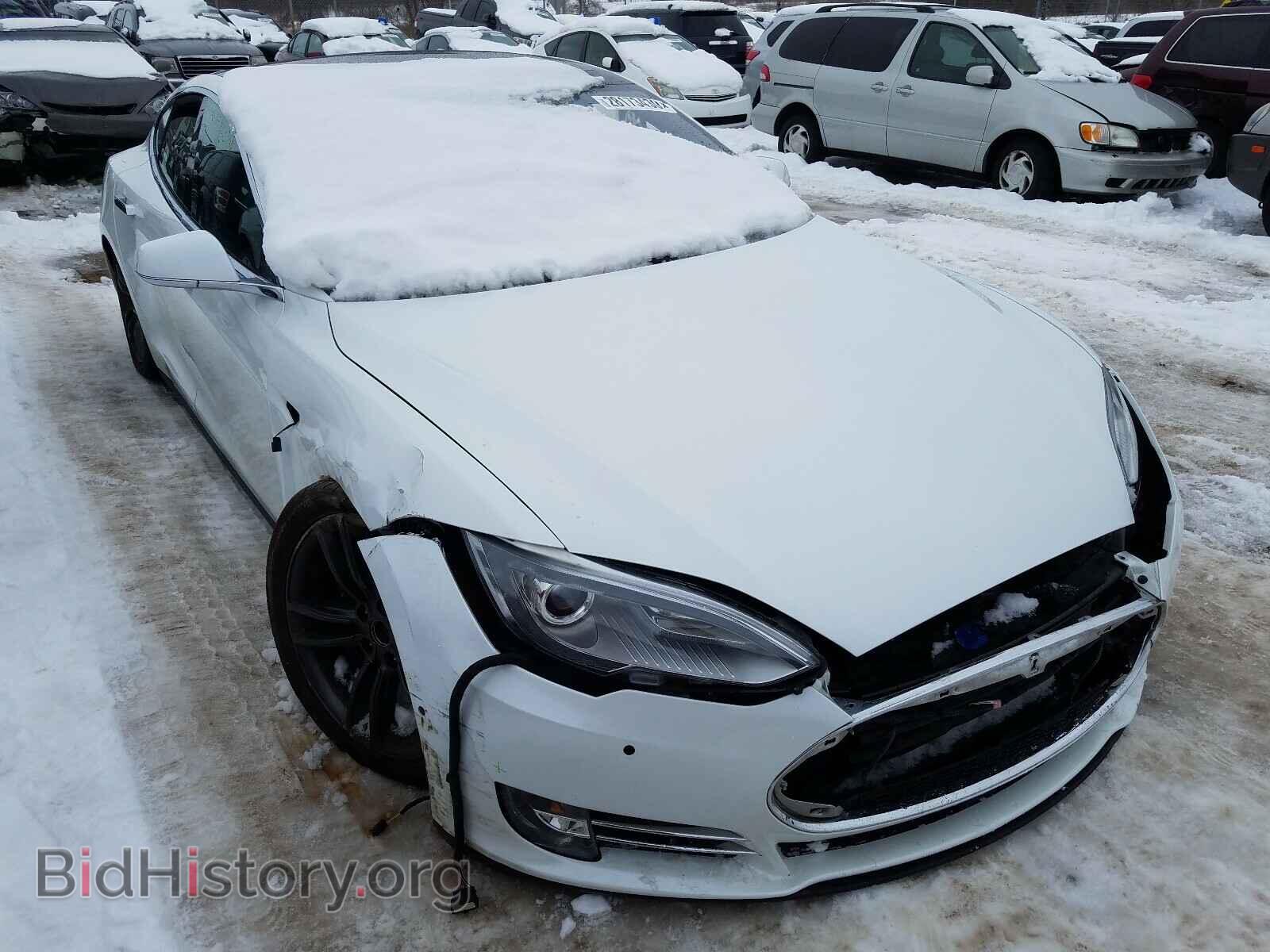 Photo 5YJSA1E20FF105945 - TESLA MODEL S 2015