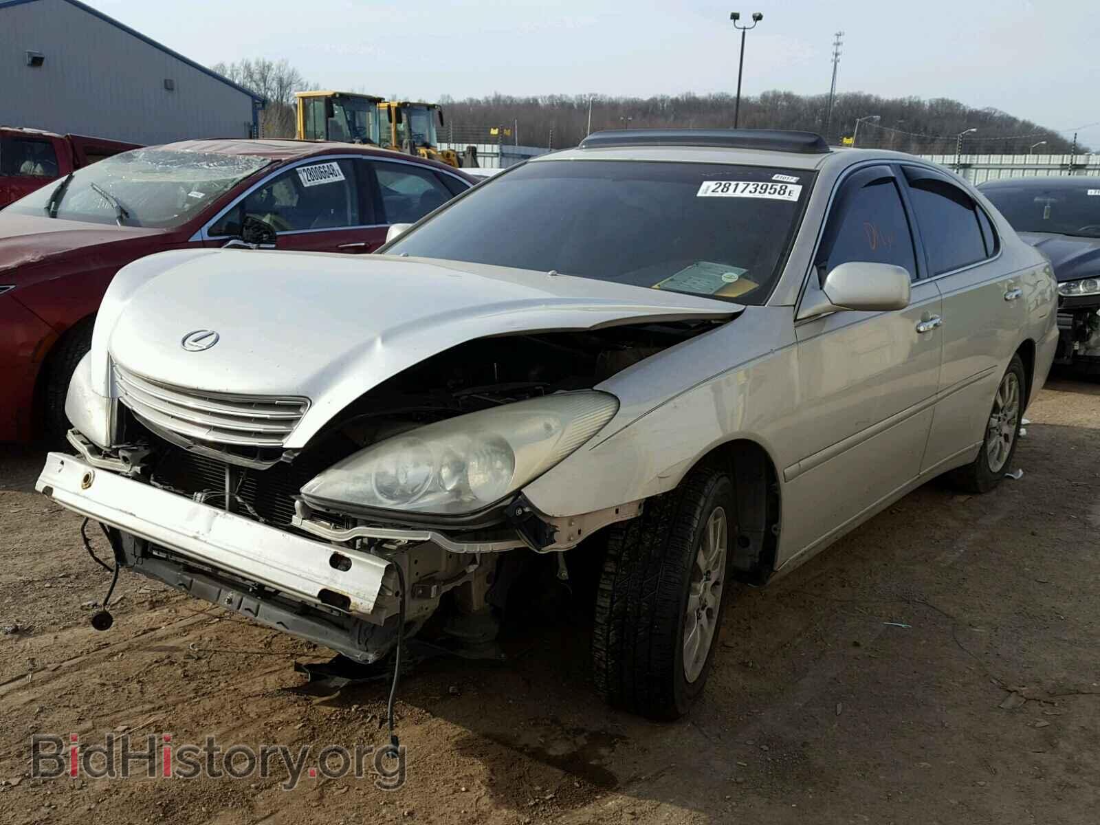 2003 LEXUS ES300 - VIN: JTHBF30GX30120588 - Фото 2