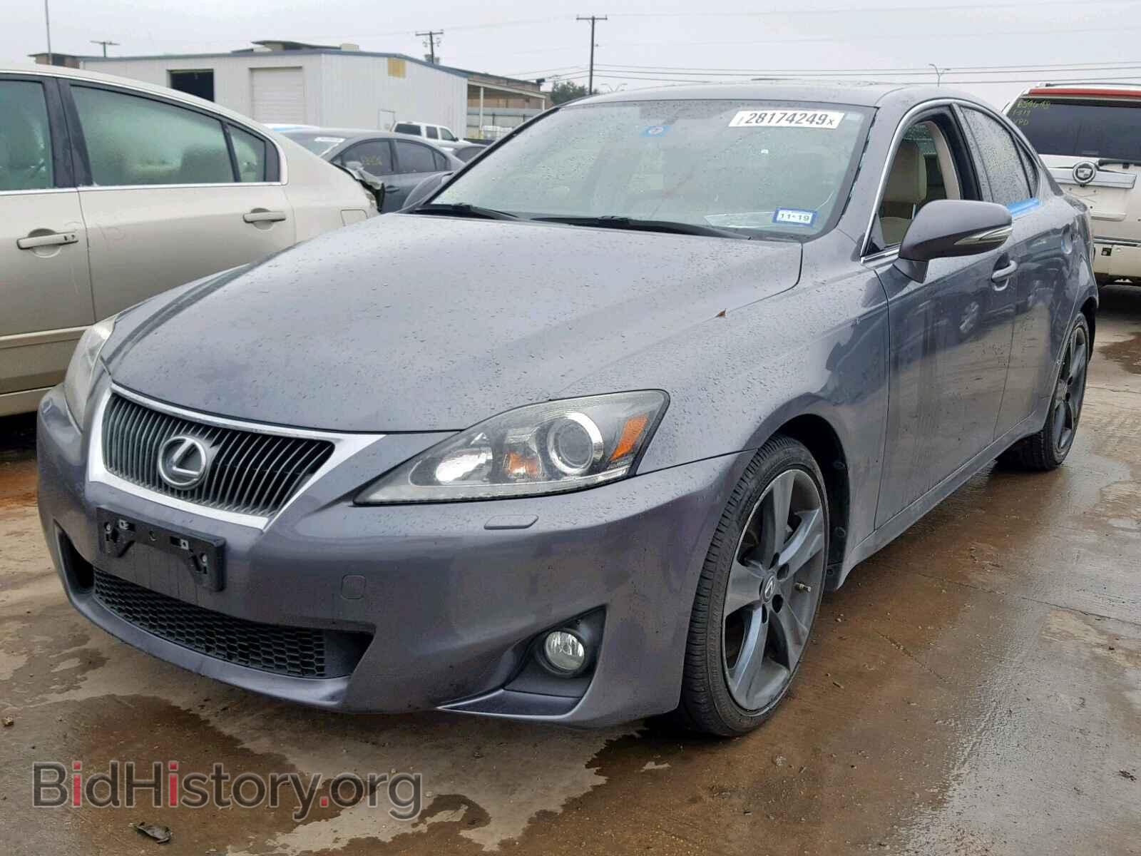 2012 LEXUS IS - VIN: JTHBE5C25C5031030 - Фото 2