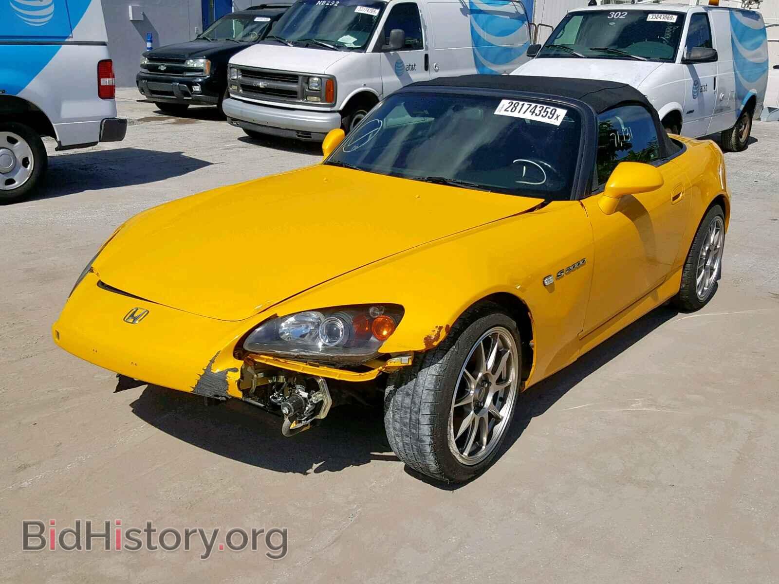 2005 HONDA S2000 - VIN: JHMAP21465S002648 - Фото 2