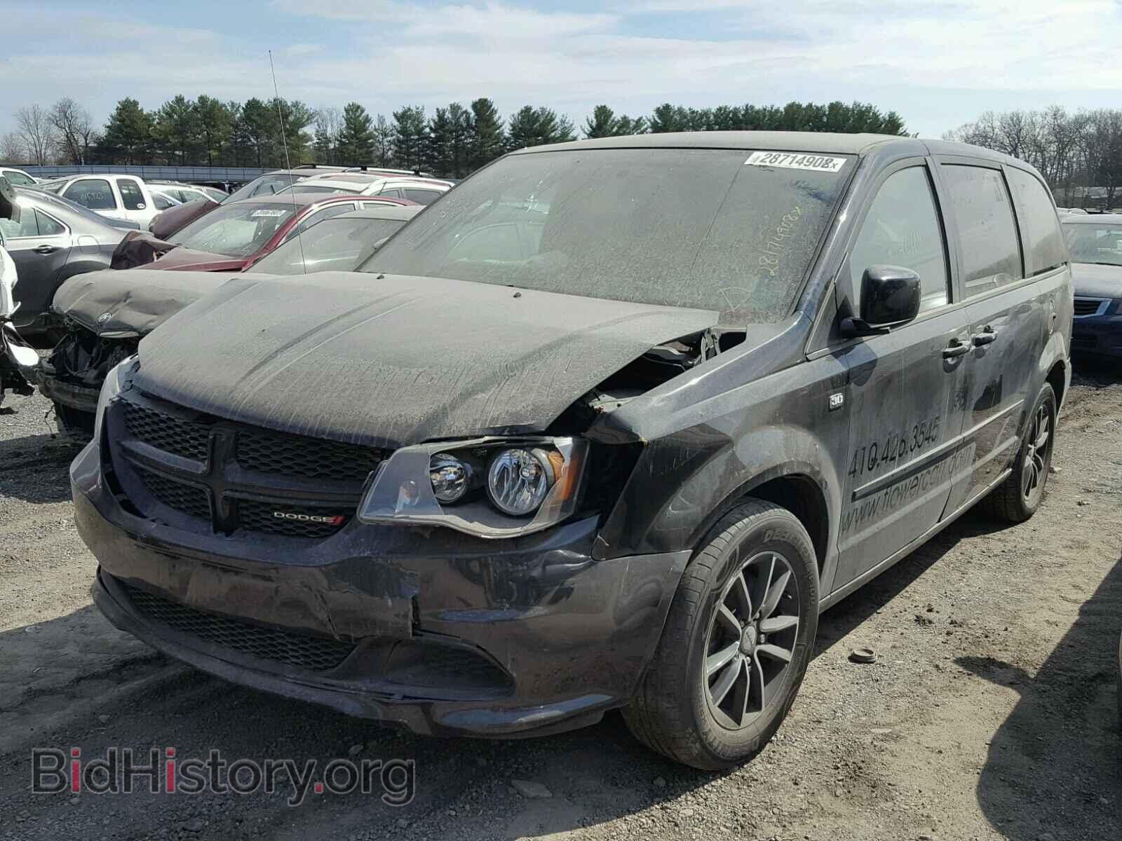2014 DODGE CARAVAN - VIN: 2C4RDGBG5ER451467 - Фото 2
