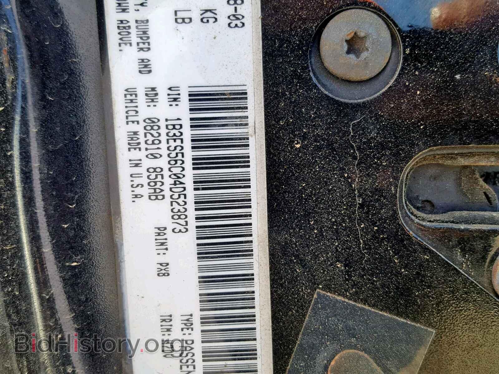 2004 DODGE NEON - VIN: 1B3ES56C04D523873 - Фото 10