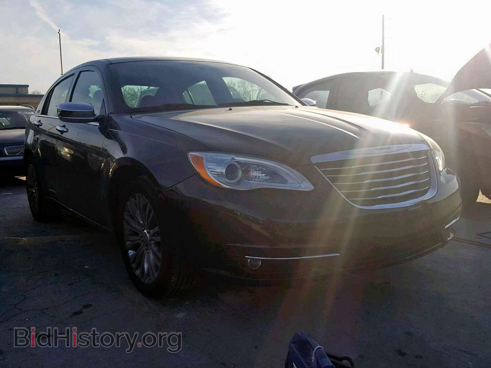 Фотография 1C3CCBCB4CN306062 - CHRYSLER 200 2012