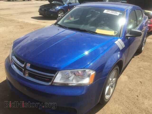 2013 DODGE AVENGER - VIN: 1C3CDZAB6DN687956 - Фото 2