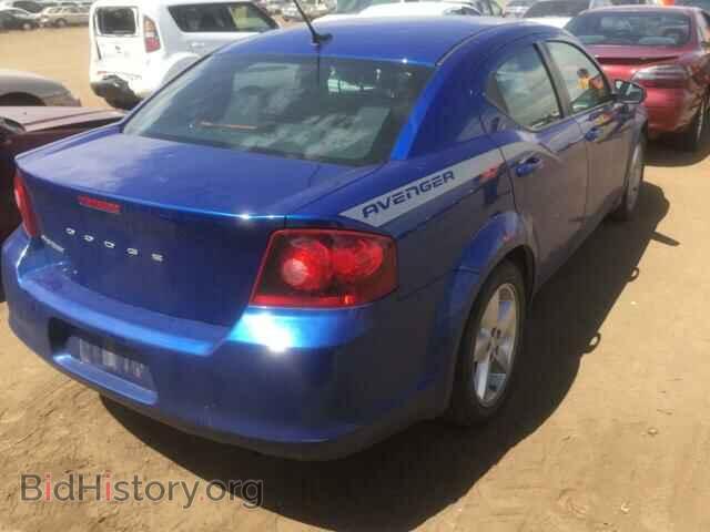 2013 DODGE AVENGER - VIN: 1C3CDZAB6DN687956 - Фото 4