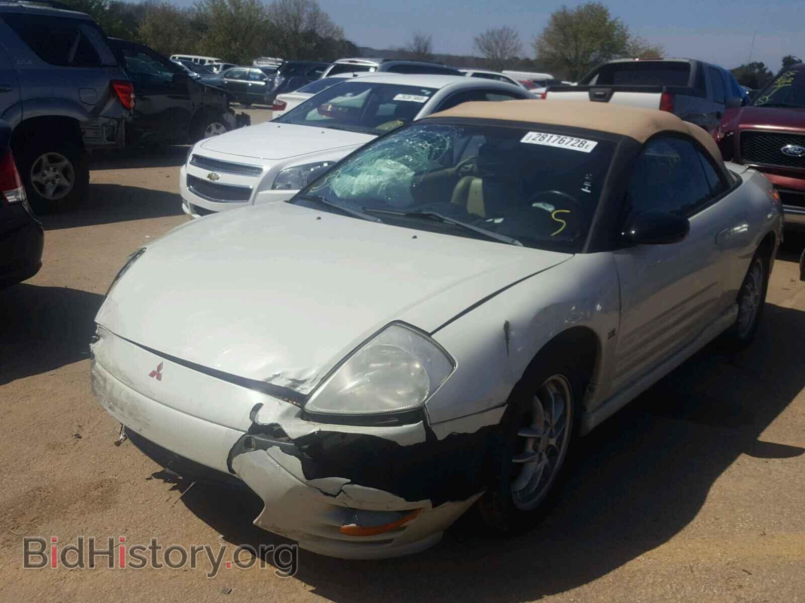 2001 MITSUBISHI ECLIPSE - VIN: 4A3AE85H51E190138 - Photo 2