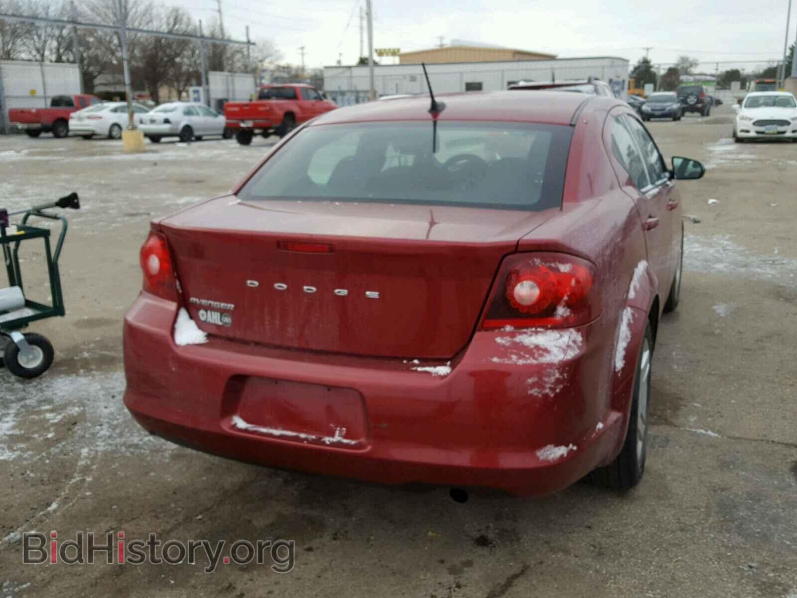 2014 DODGE AVENGER - VIN: 1C3CDZAB9EN228471 - Фото 4