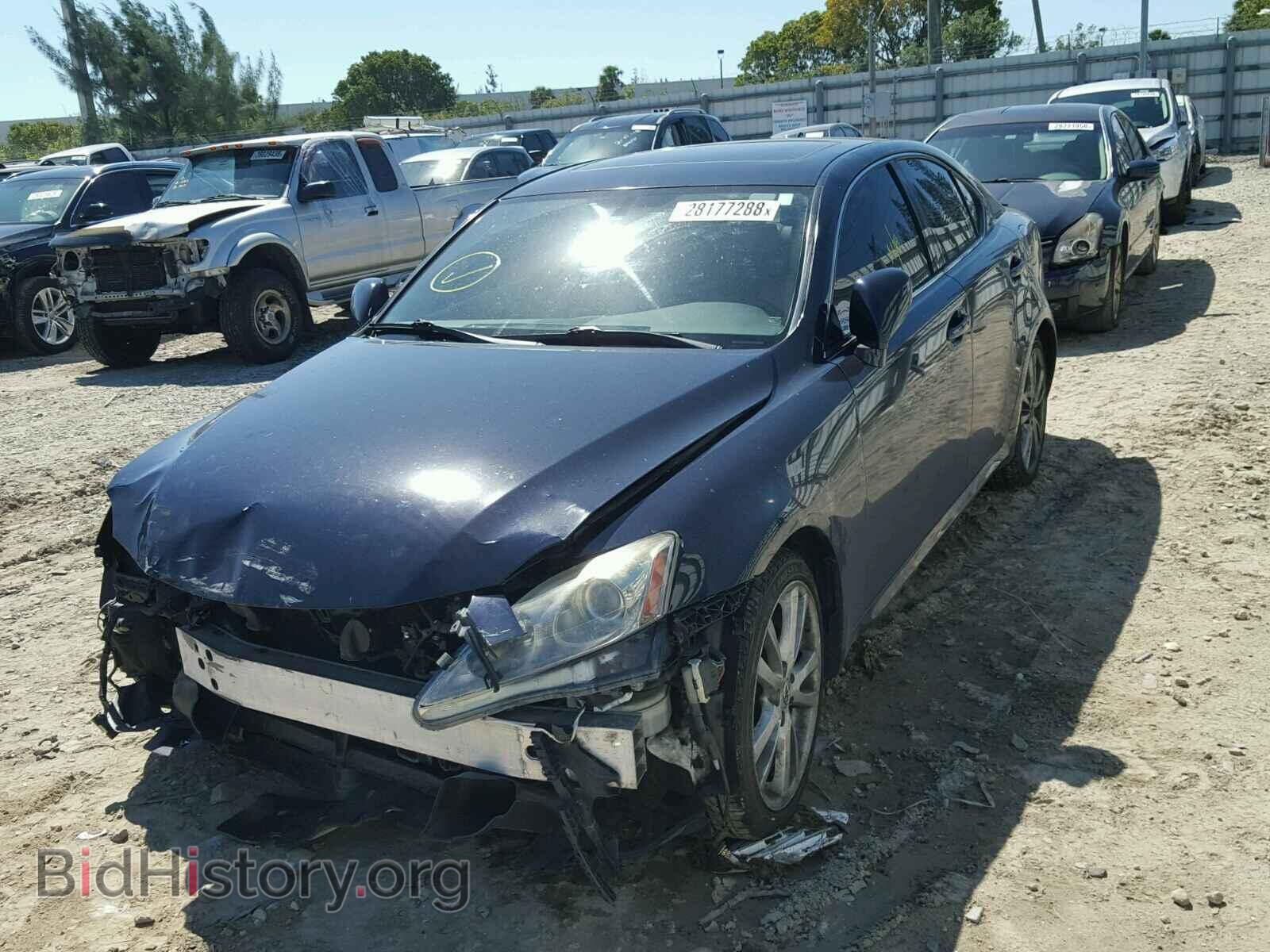 2008 LEXUS IS250 - VIN: JTHBK262582068526 - Фото 2