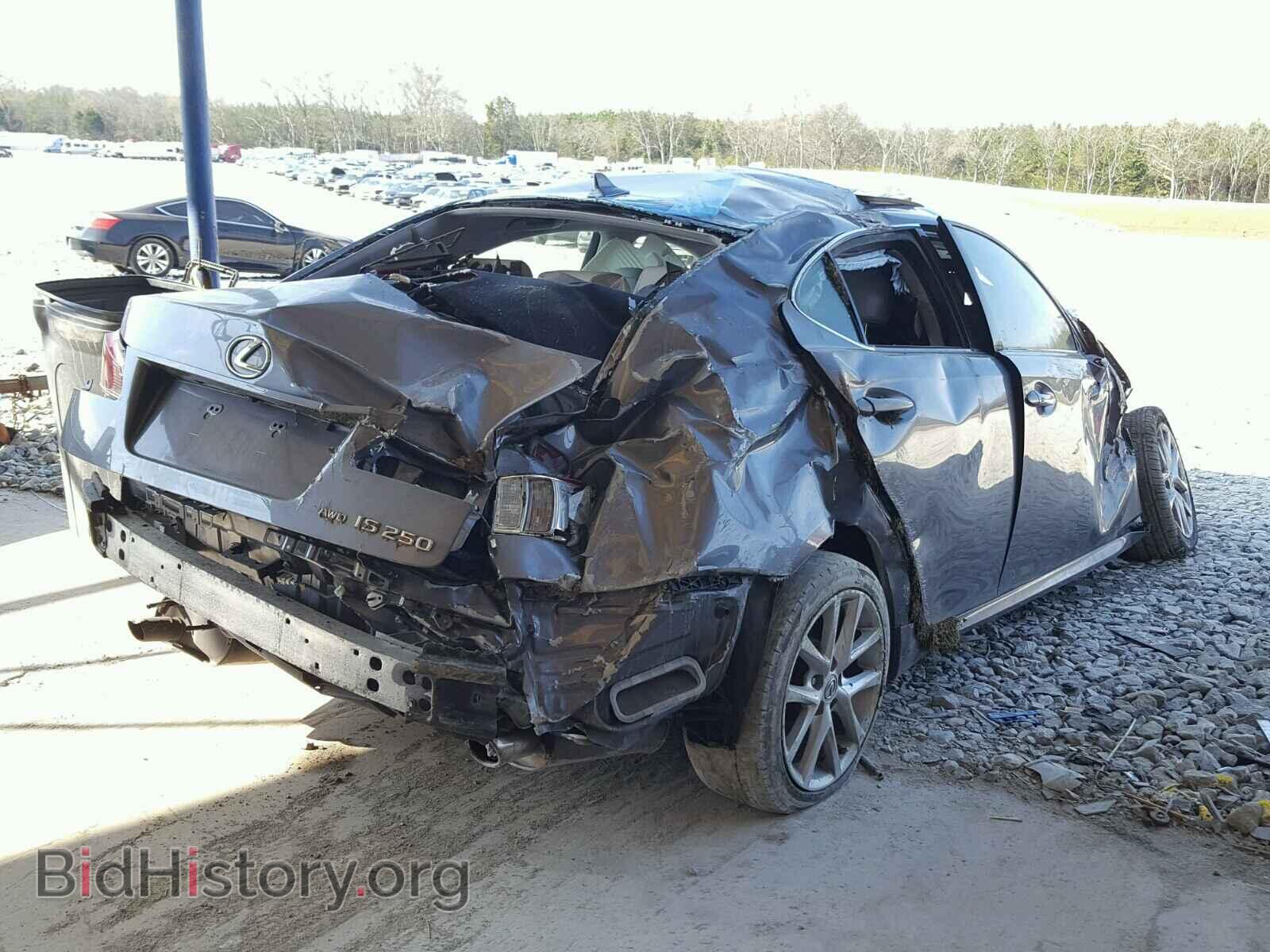 2012 LEXUS IS 250 - VIN: JTHCF5C21C5056010 - Фото 4