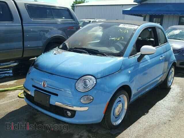 2015 FIAT 500 - VIN: 3C3CFFER3FT733178 - Фото 2