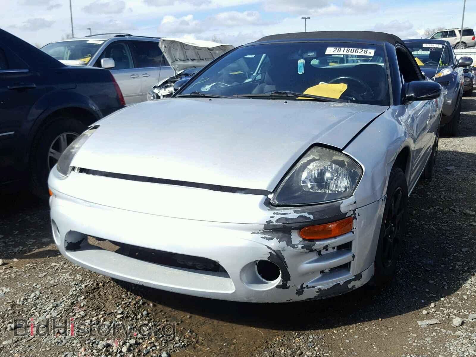 2001 MITSUBISHI ECLIPSE - VIN: 4A3AE45G61E207478 - Photo 2