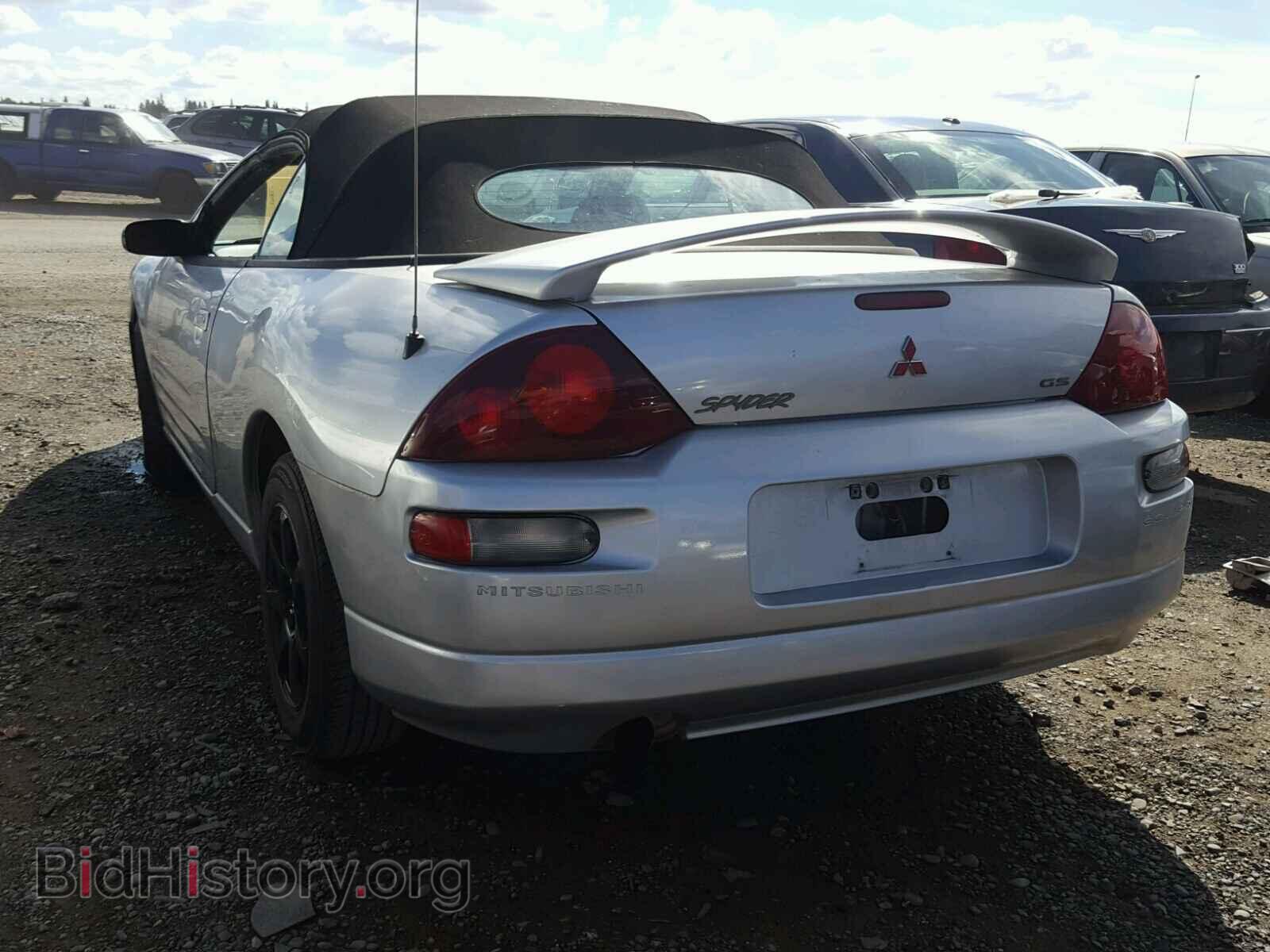 2001 MITSUBISHI ECLIPSE - VIN: 4A3AE45G61E207478 - Photo 3