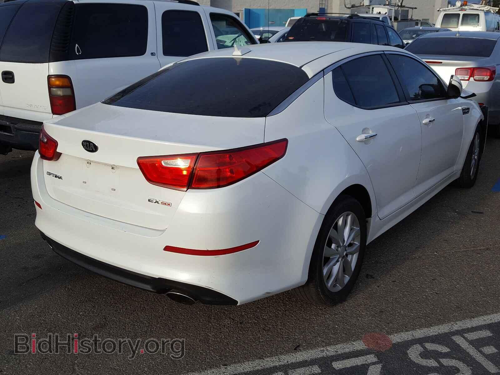2015 KIA OPTIMA - VIN: 5XXGN4A76FG439956 - Фото 4