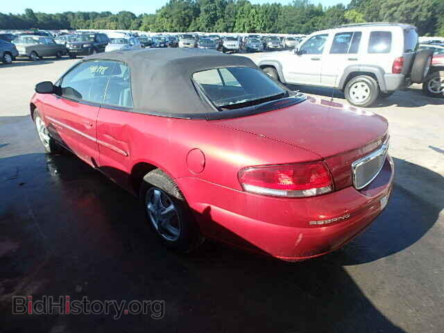 2001 CHRYSLER SEBRING - VIN: 1C3EL45U91N653578 - Фото 3