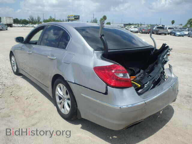 2012 HYUNDAI GENESIS - VIN: KMHGC4DD4CU198472 - Фото 3