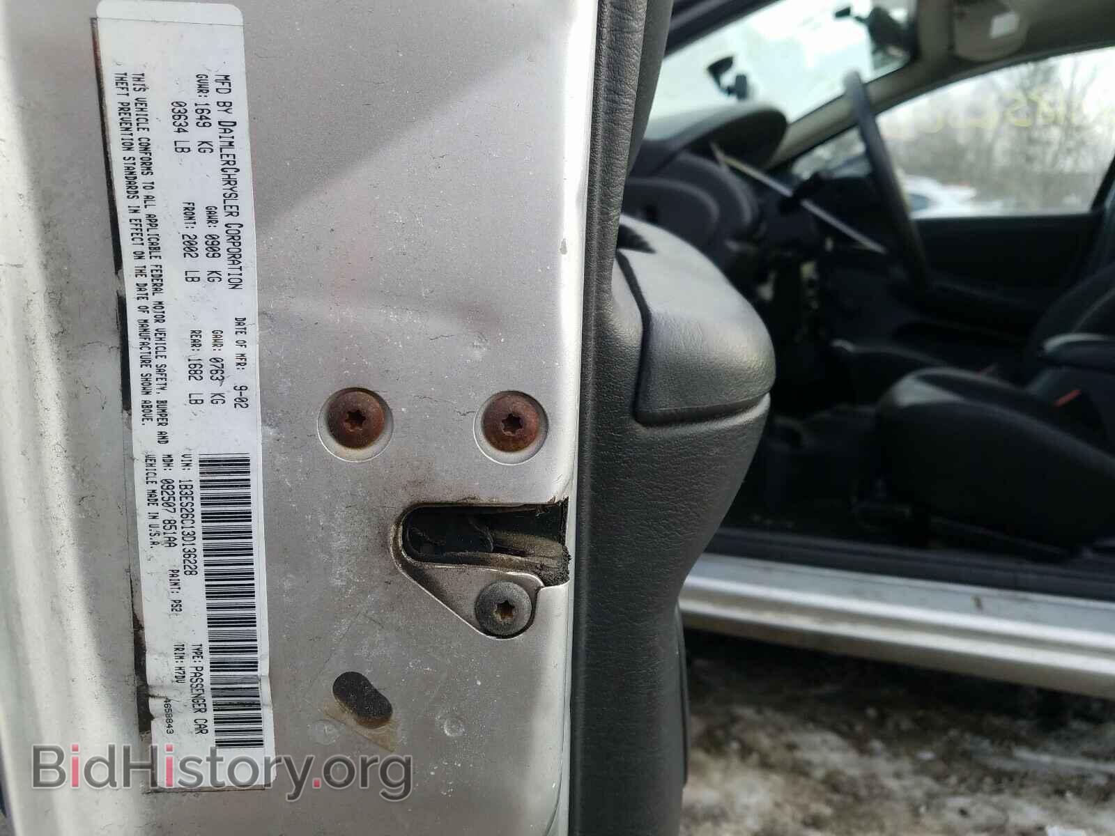 2003 DODGE NEON - VIN: 1B3ES26C13D136228 - Фото 10