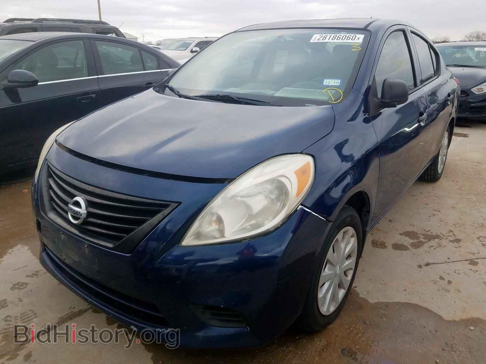 2012 NISSAN VERSA - VIN: 3N1CN7AP3CL932500 - Фото 2