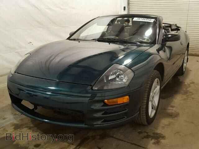 2001 MITSUBISHI ECLIPSE - VIN: 4A3AE45G81E200550 - Photo 2