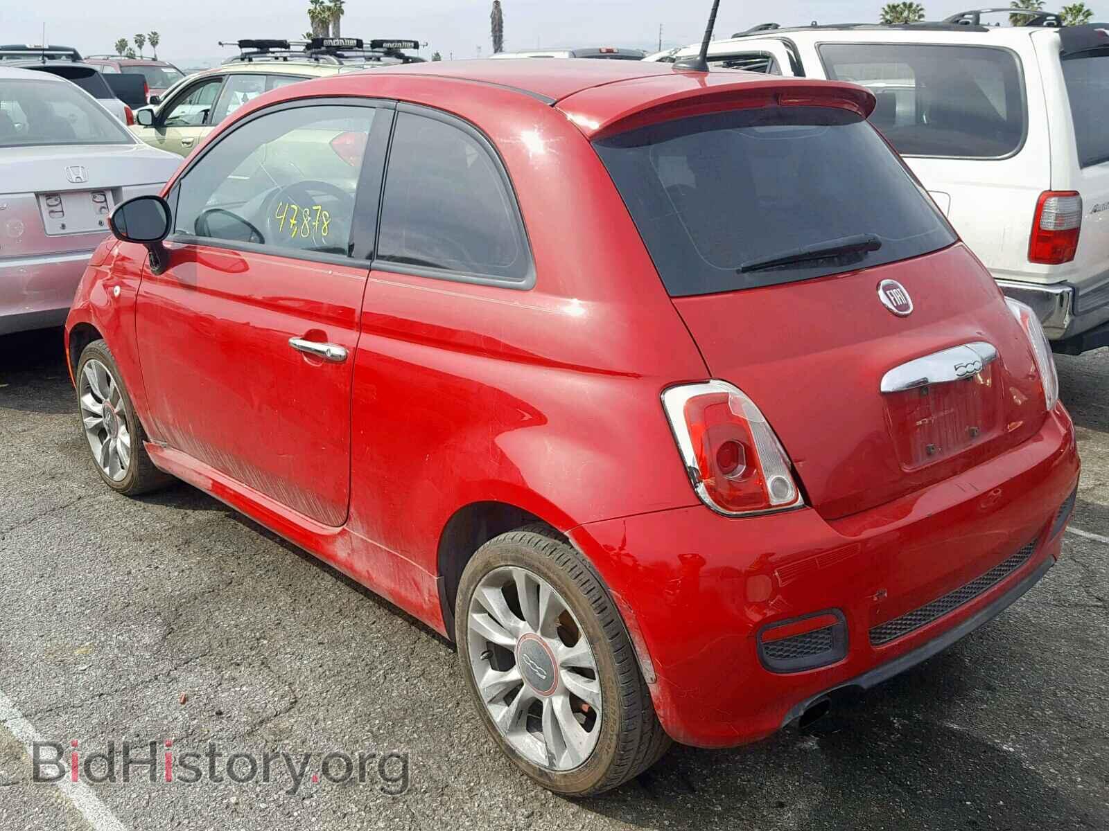 2015 FIAT 500 - VIN: 3C3CFFBR2FT652435 - Фото 3