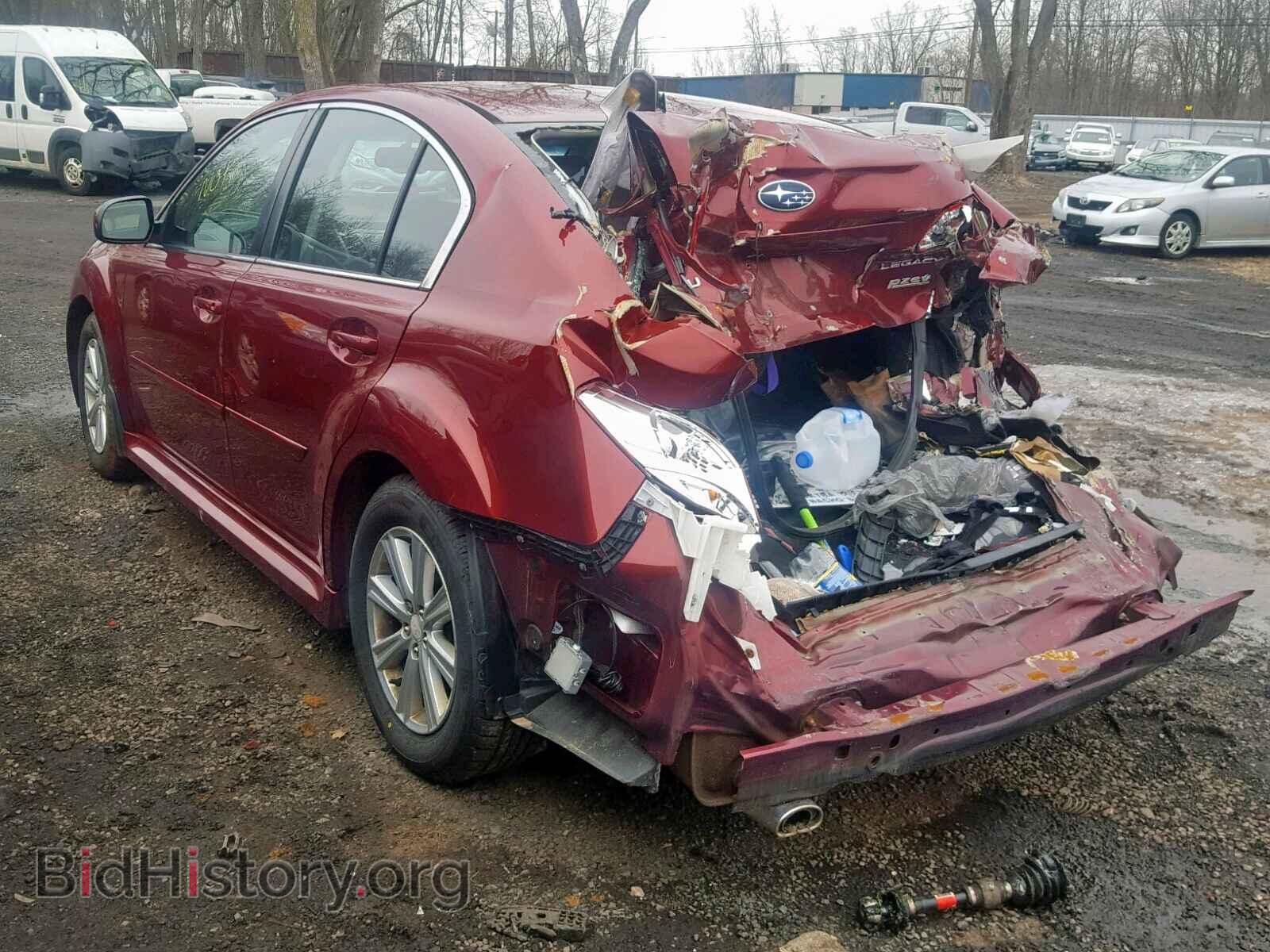 2012 SUBARU LEGACY - VIN: 4S3BMBC60C3024083 - Фото 3