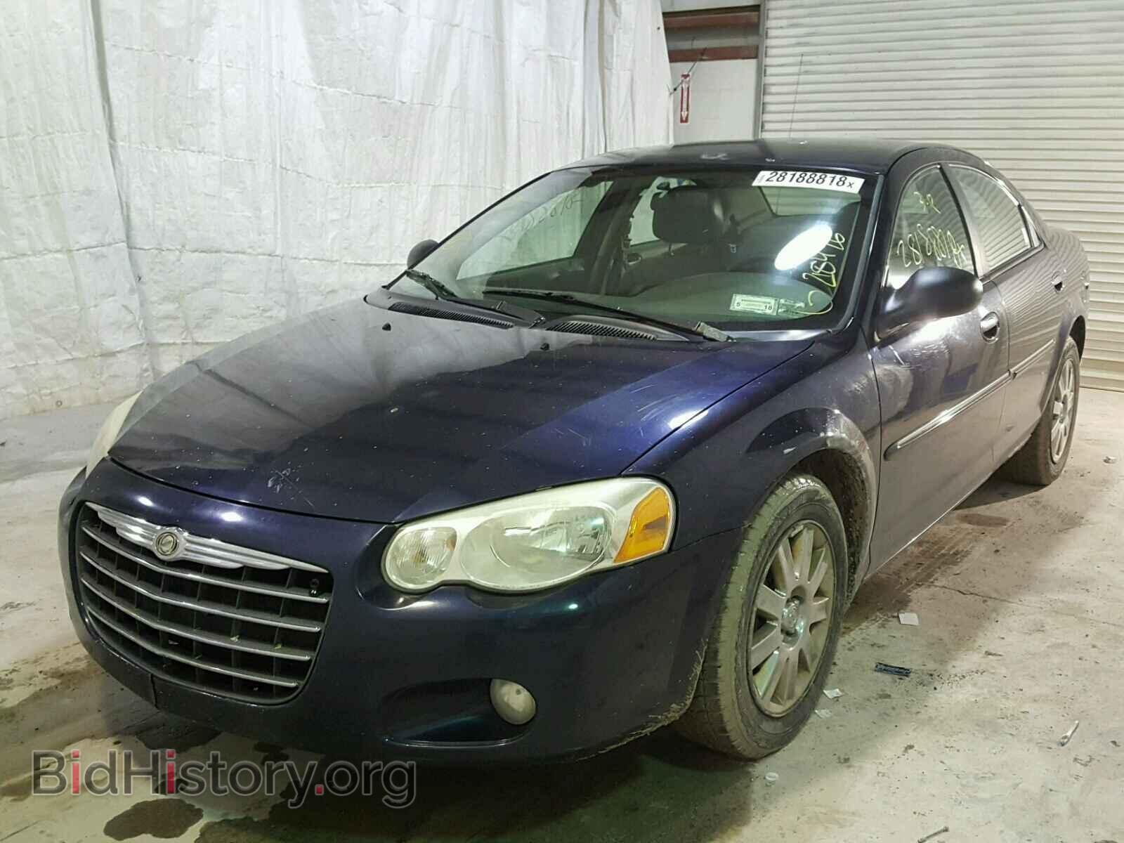 2004 CHRYSLER SEBRING - VIN: 1C3EL66R14N335271 - Фото 2