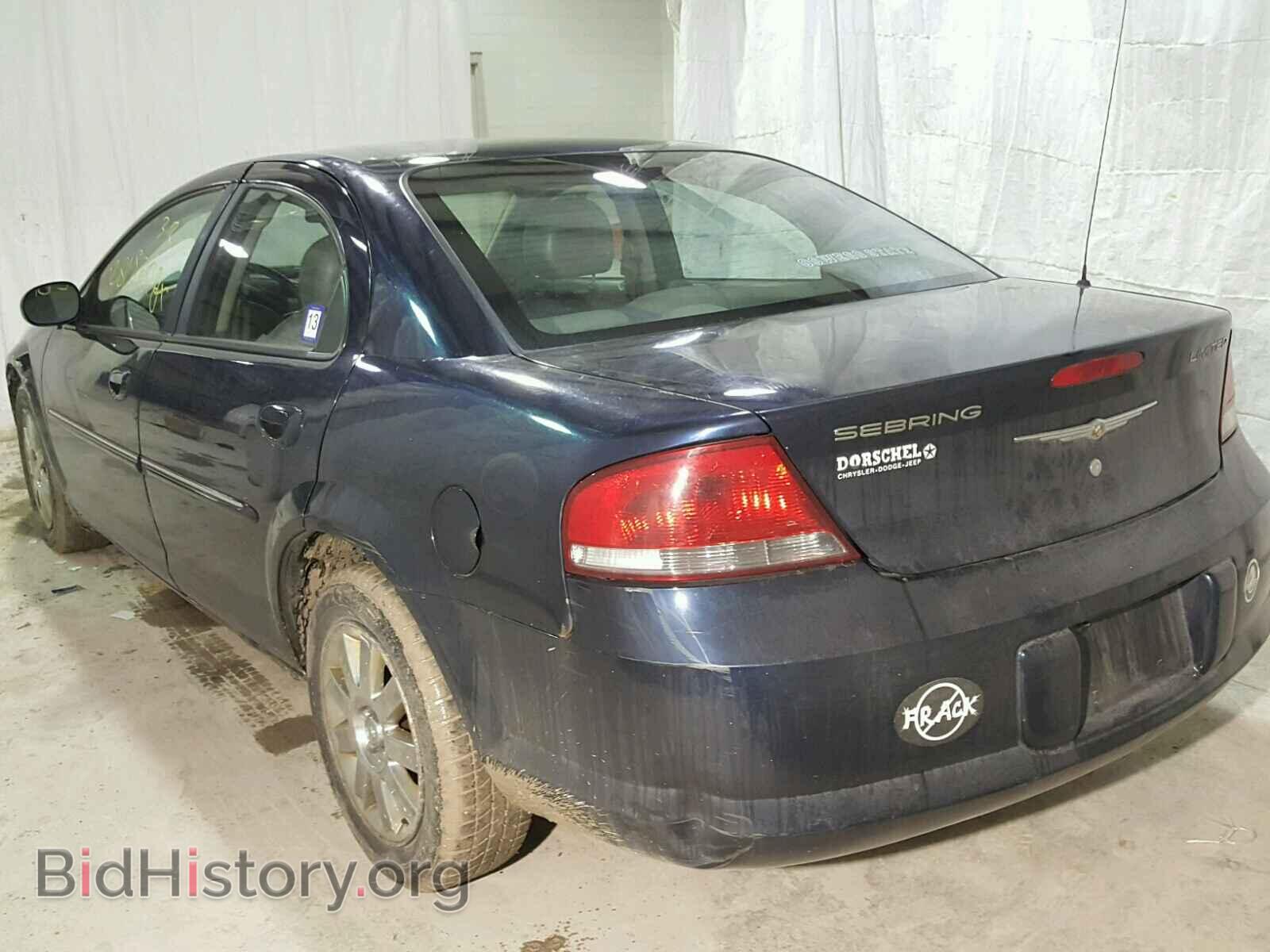 2004 CHRYSLER SEBRING - VIN: 1C3EL66R14N335271 - Фото 3