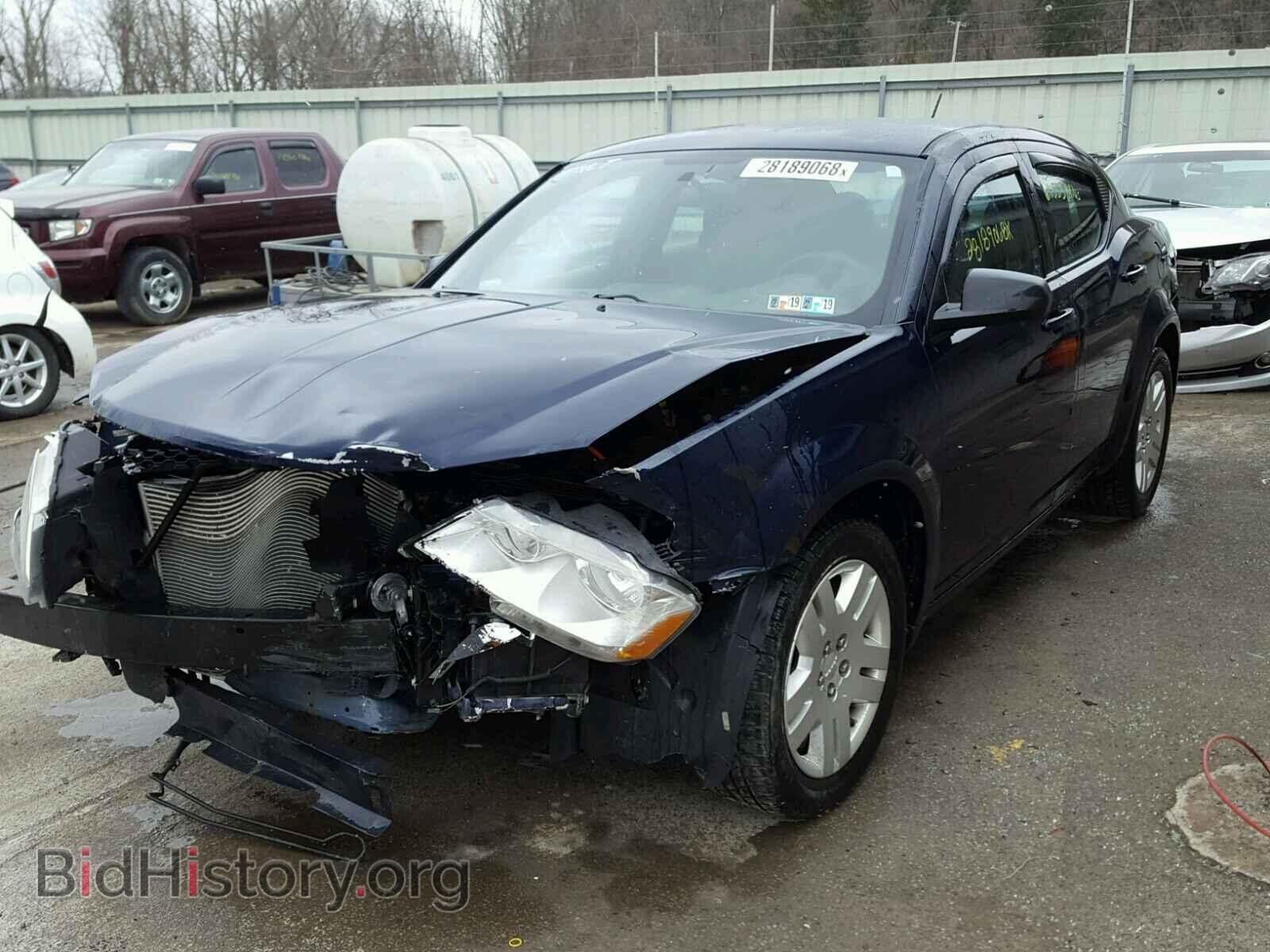 2013 DODGE AVENGER - VIN: 1C3CDZAB6DN622945 - Фото 2