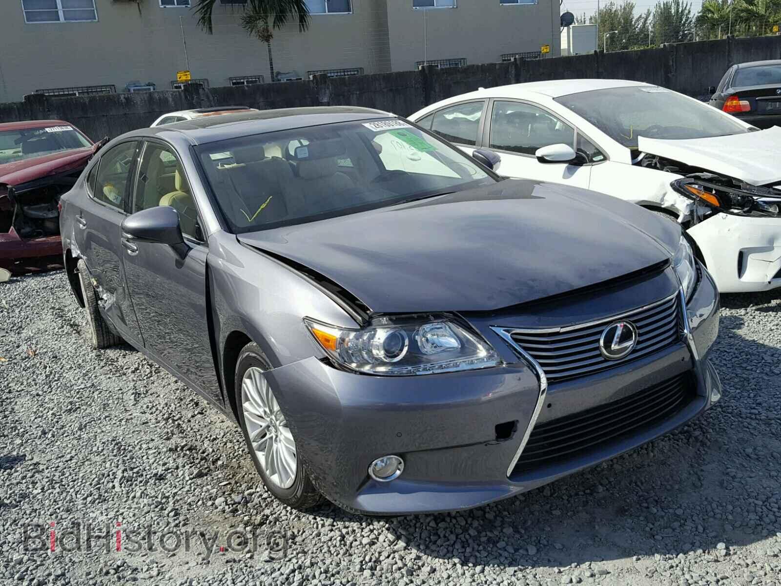 Photo JTHBK1GG7D2078327 - LEXUS ES350 2013