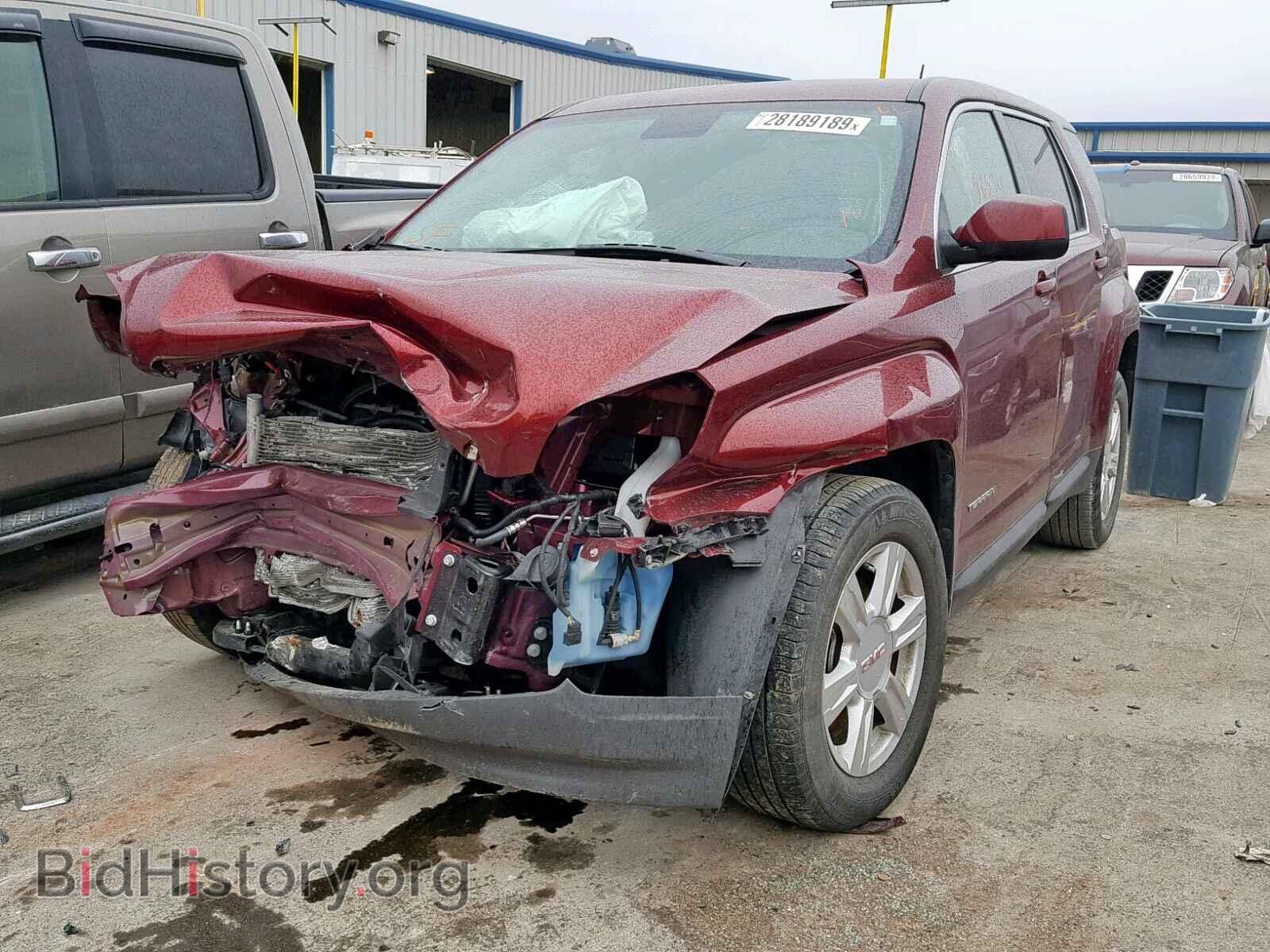 2016 GMC TERRAIN SL - VIN: 2GKALMEK7G6346873 - Фото 2