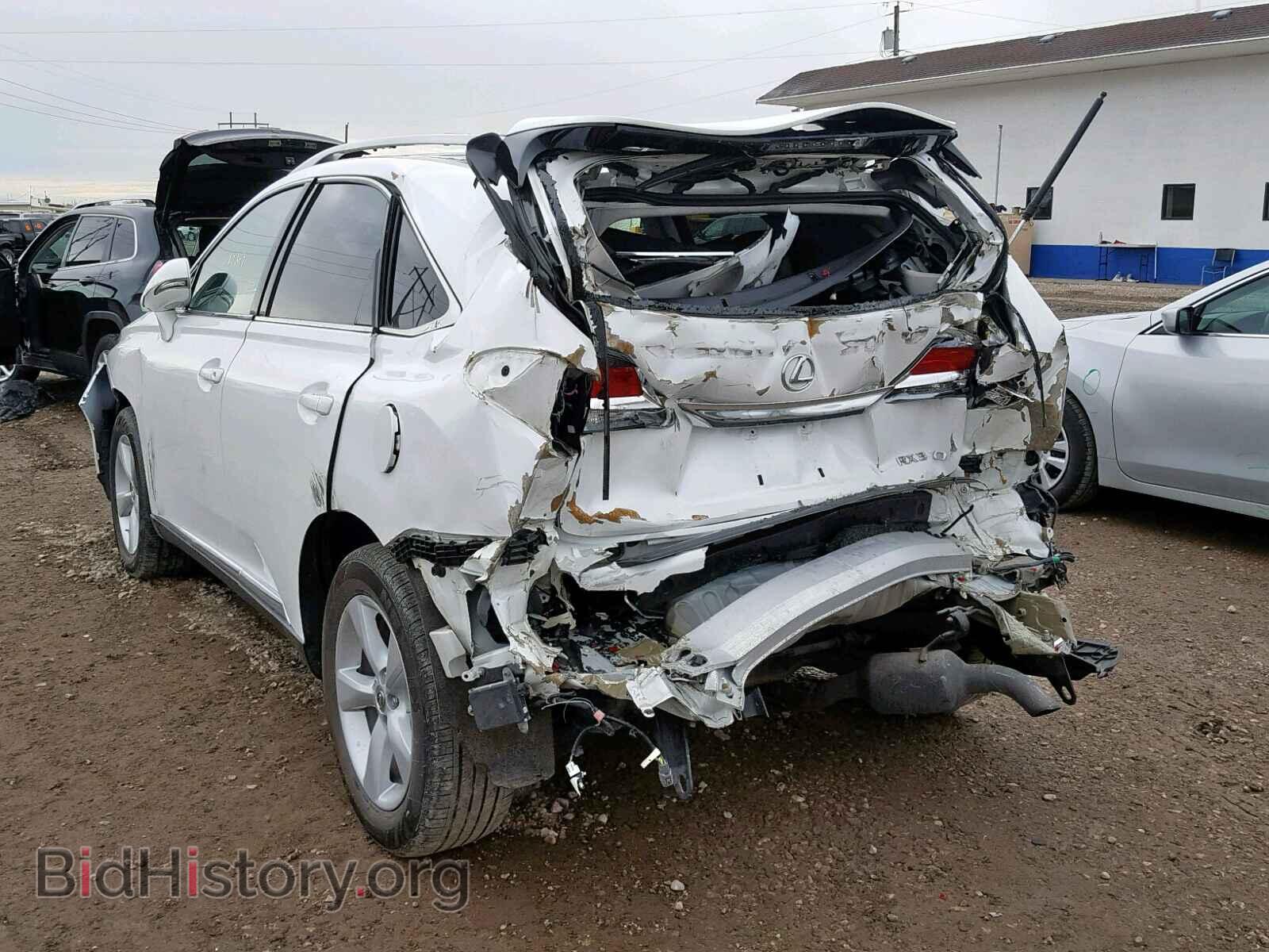 2013 LEXUS RX 350 - VIN: 2T2BK1BA2DC219967 - Фото 3