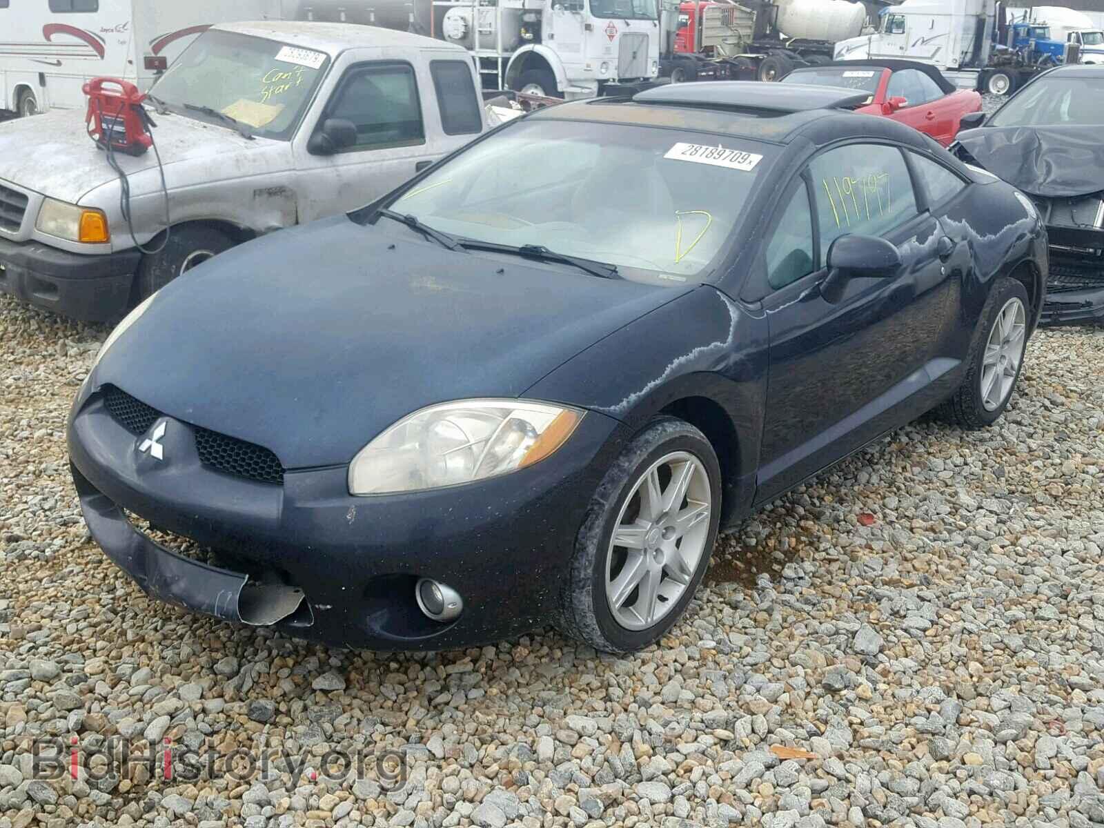 2006 MITSUBISHI ECLIPSE - VIN: 4A3AK34T96E004478 - Фото 2