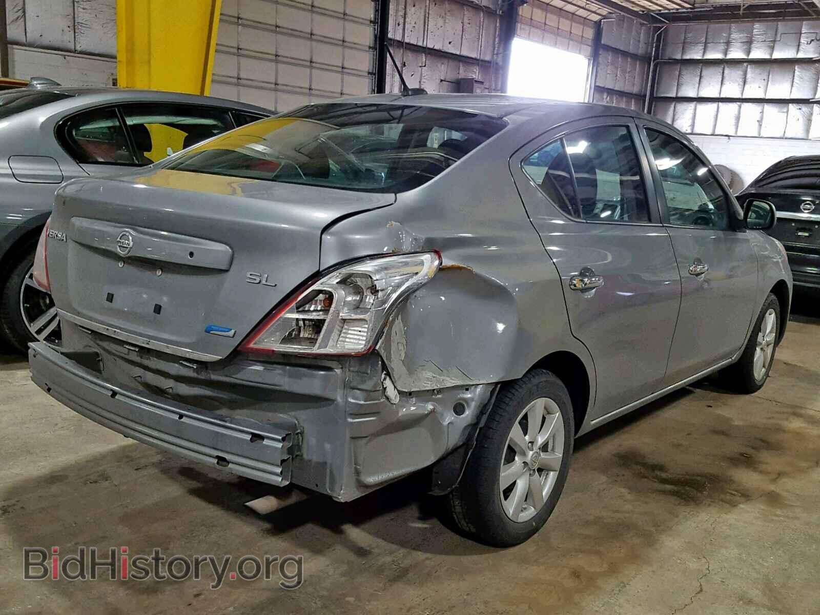 2012 NISSAN VERSA - VIN: 3N1CN7AP1CL860471 - Фото 4