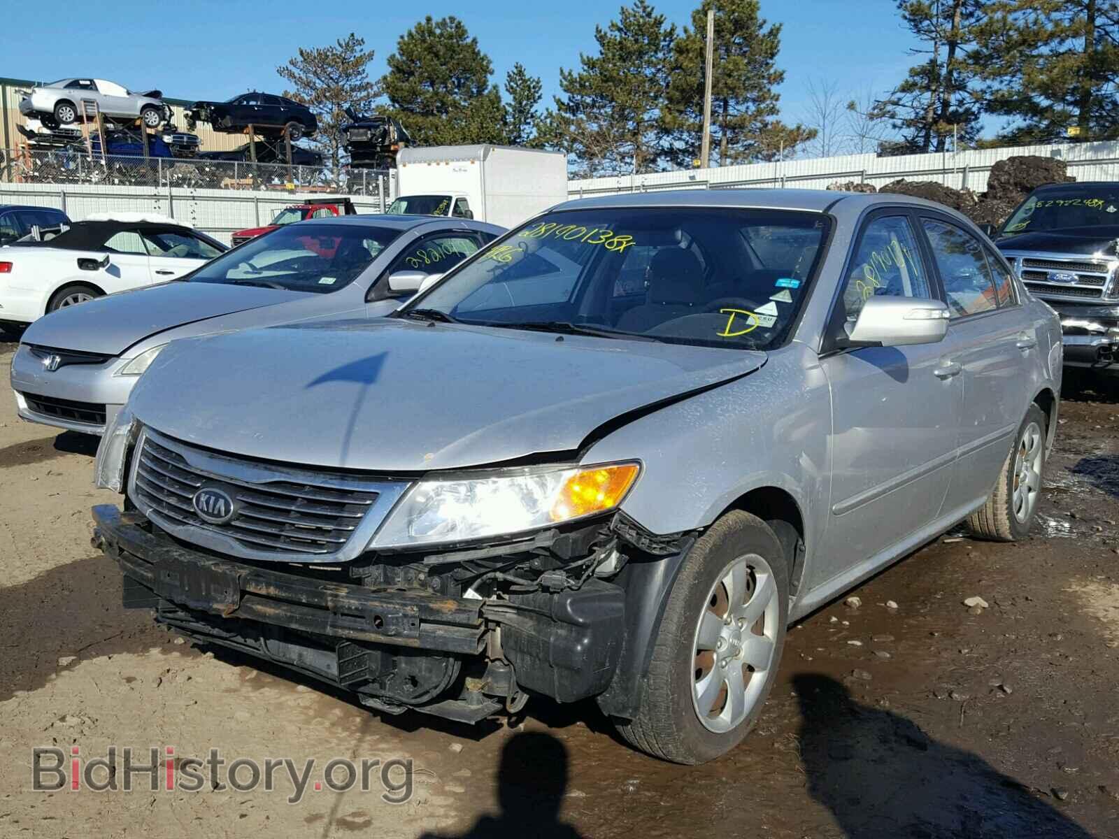 2009 KIA OPTIMA - VIN: KNAGE228395349097 - Фото 2